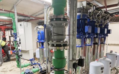 Commercial Water Management System with Quensus LeakNet